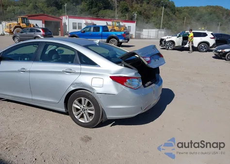 2012 Hyundai Sonata Gls from USA, damaged, VIN 5NPEB4AC4CH390351